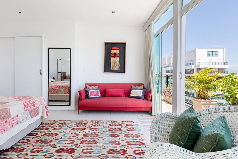 Rio066 - 3 bedroom penthouse in Ipanema with views