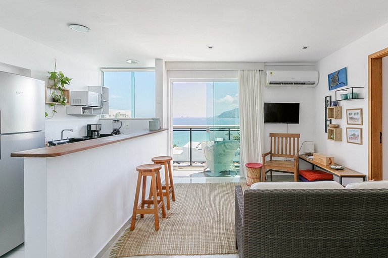 Rio066 - Cobertura de 3 quartos em Ipanema