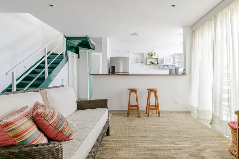 Rio066 - Penthouse de 3 chambres à Ipanema