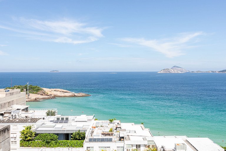 Rio069 - Linda cobertura de 3 quartos em Ipanema