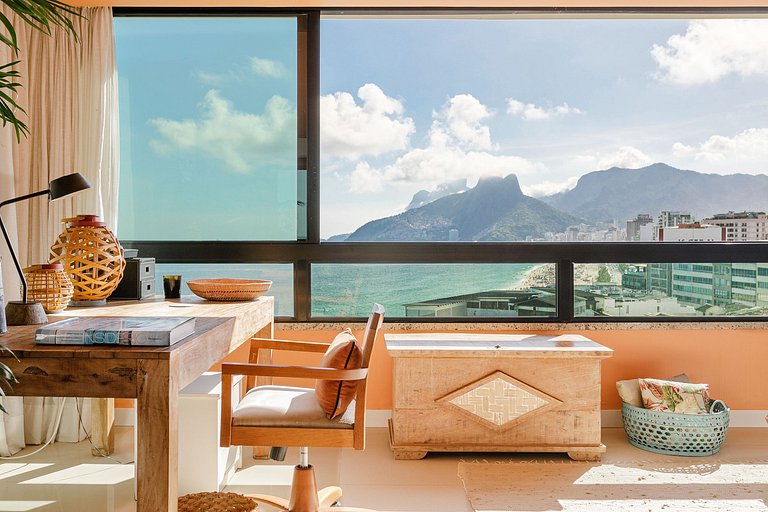 Rio069 - Linda Cobertura de 3 habitaciones en Ipanema