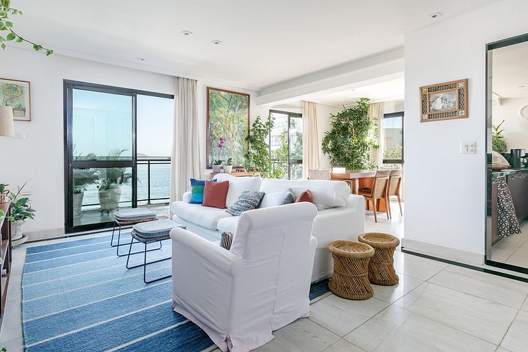 Rio069 - Linda cobertura de 3 quartos em Ipanema