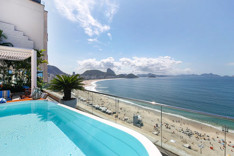 Rio114 - Penthouse de luxe en bord de mer à Copacabana