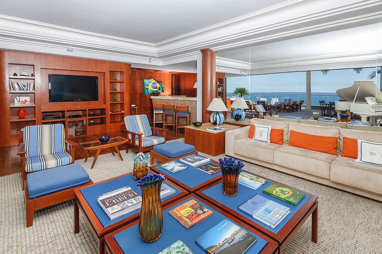 Rio114 - Penthouse de luxe en bord de mer à Copacabana