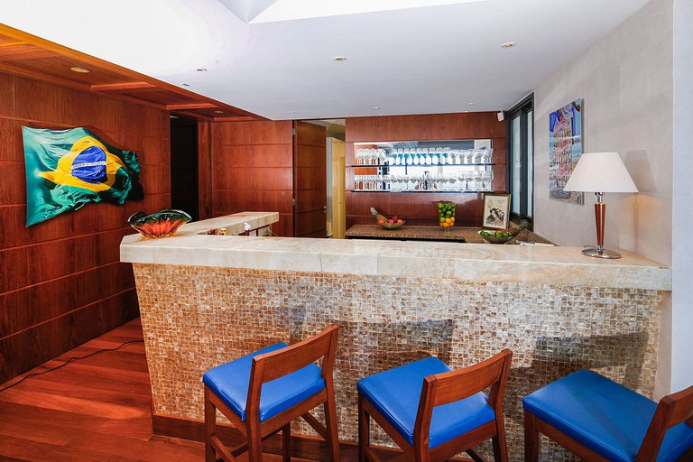 Rio114 - Penthouse de luxe en bord de mer à Copacabana