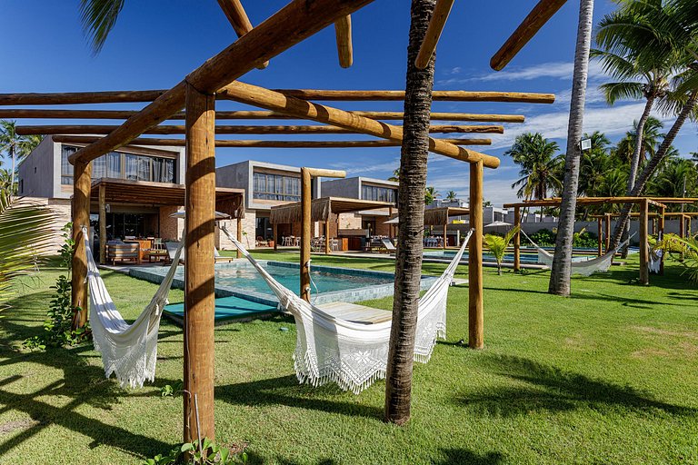 Ala002 - Trois villas pieds dans l'eau sur la plage de Marce