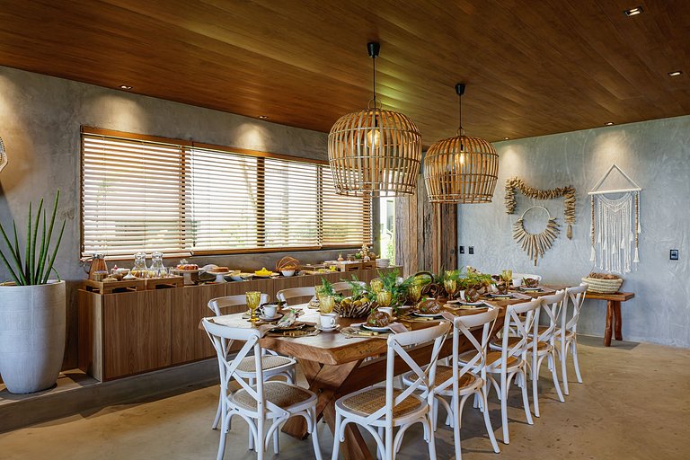 Ala002 - Trois villas pieds dans l'eau sur la plage de Marce