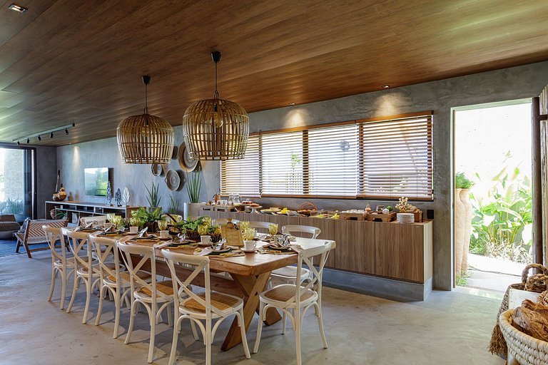 Ala002 - Trois villas pieds dans l'eau sur la plage de Marce