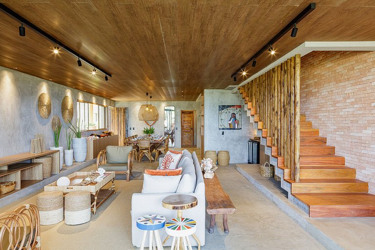 Ala002 - Trois villas pieds dans l'eau sur la plage de Marce