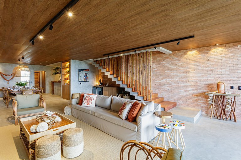 Ala002 - Trois villas pieds dans l'eau sur la plage de Marce