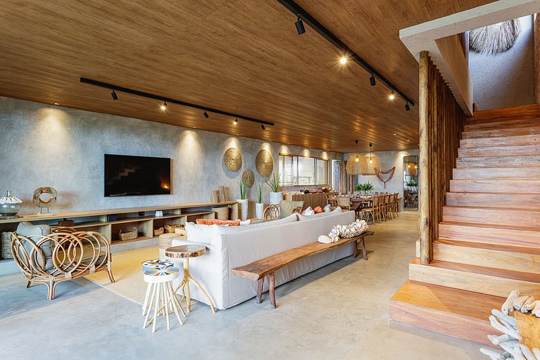 Ala002 - Trois villas pieds dans l'eau sur la plage de Marce