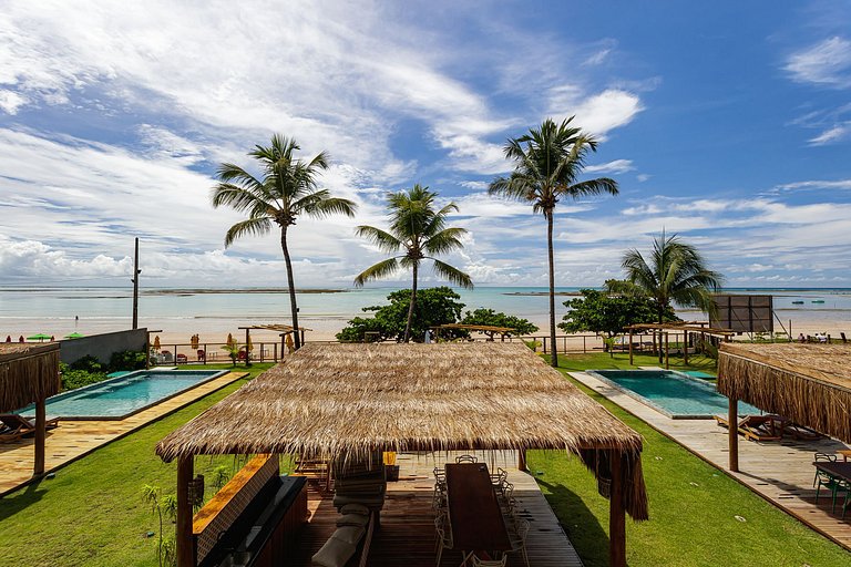 Ala002 - Trois villas pieds dans l'eau sur la plage de Marce