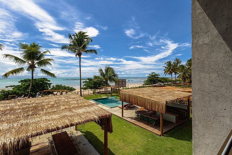 Ala002 - Tres casas sobre la arena en Passo do Camaragibe