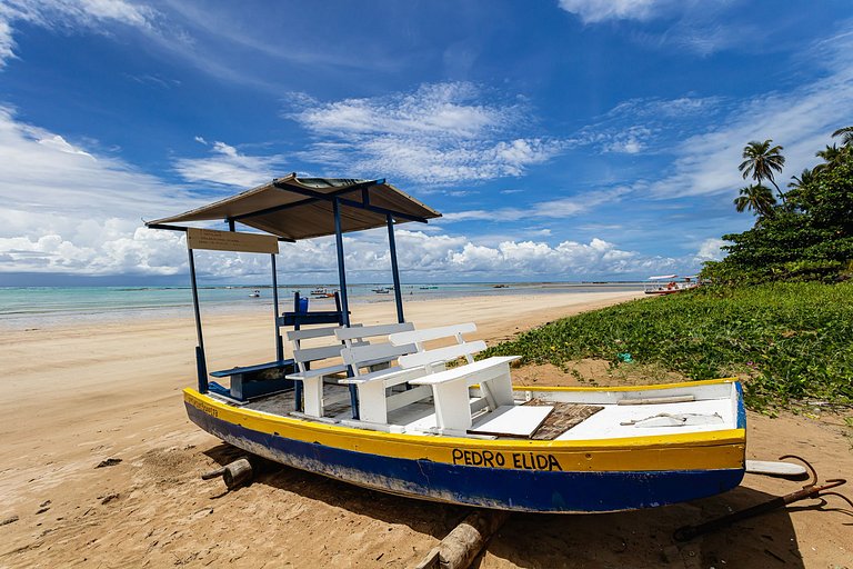 Ala002 - Trois villas pieds dans l'eau sur la plage de Marce
