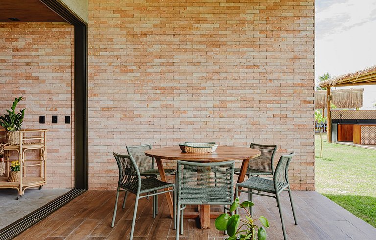 Ala002 - Trois villas pieds dans l'eau sur la plage de Marce