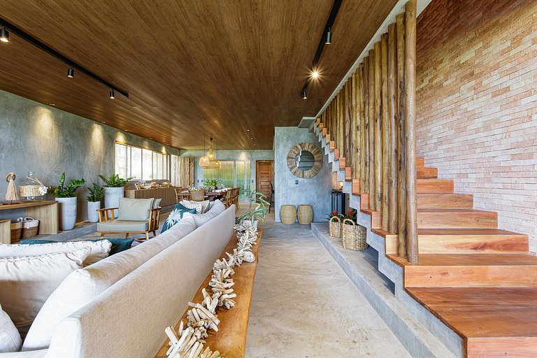 Ala002 - Trois villas pieds dans l'eau sur la plage de Marce