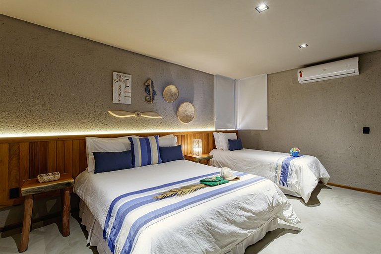 Ala003 - Maravilhosa casa pé na areia em Passo do Camaragibe