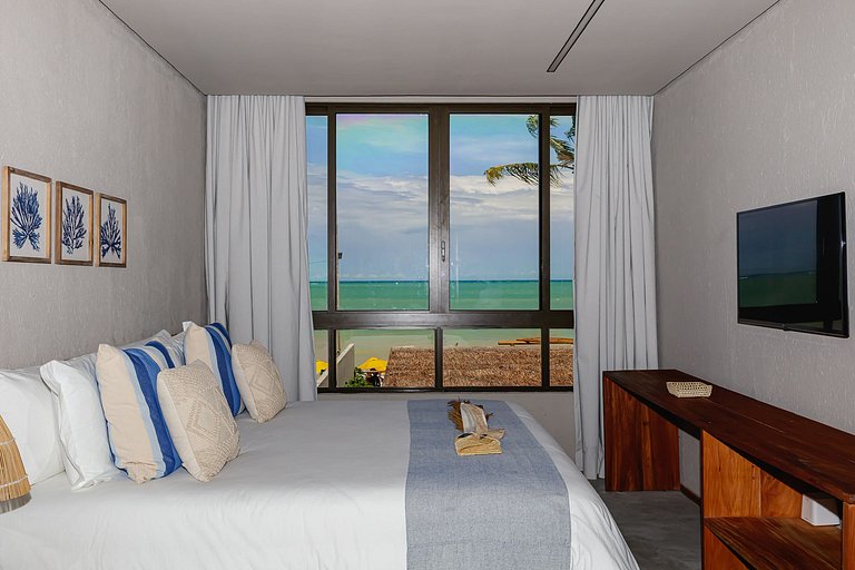 Ala003 - Maravilhosa casa pé na areia em Passo do Camaragibe