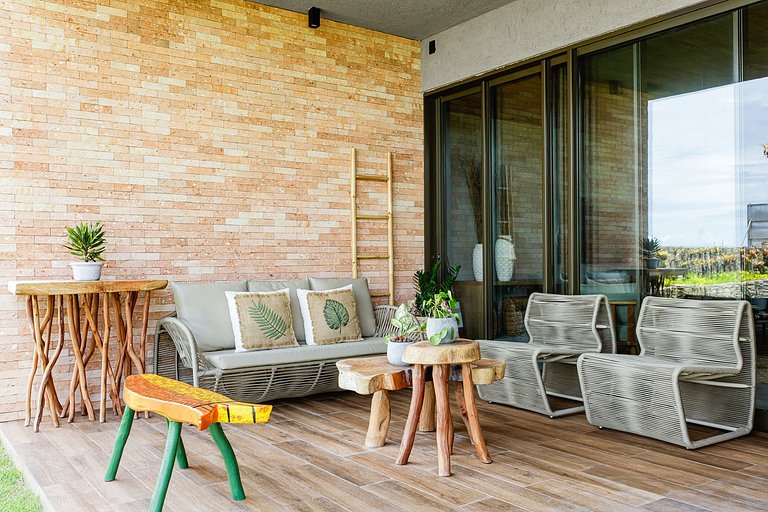 Ala003 - Maravilhosa casa pé na areia em Passo do Camaragibe