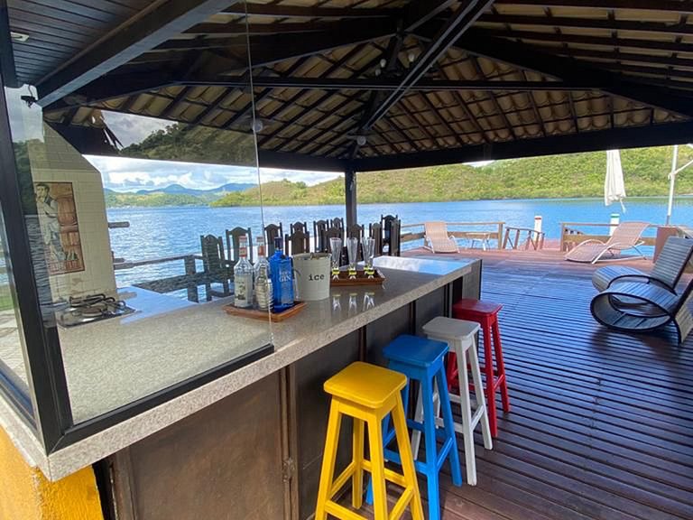 Ang062 - Beautiful beachfront house in an Angra dos Reis con