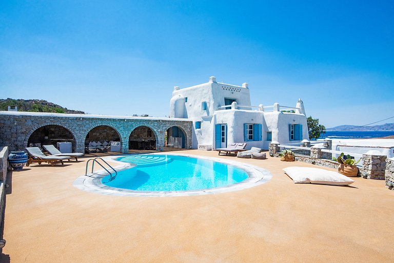 Cyc003 - Luxury Villa in Kanalia, Mykonos