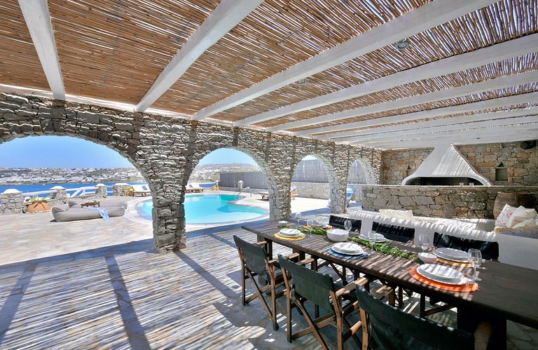 Cyc003 - Luxury Villa in Kanalia, Mykonos