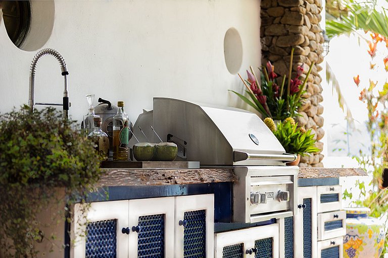 Pty013 - Maravilhosa villa beira-mar privativa em Paraty