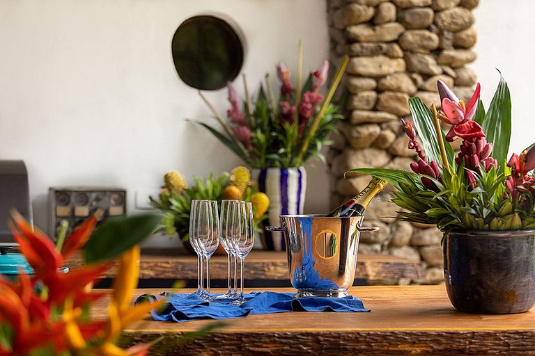 Pty013 - Merveilleuse villa privée en bord de mer à Paraty