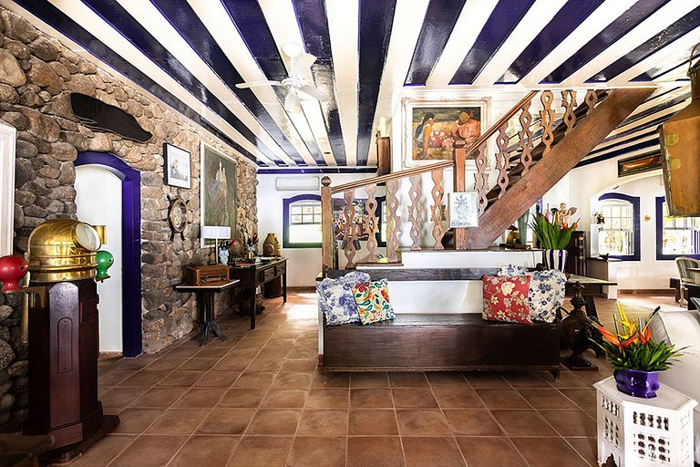 Pty013 - Wonderful private beachfront villa in Paraty