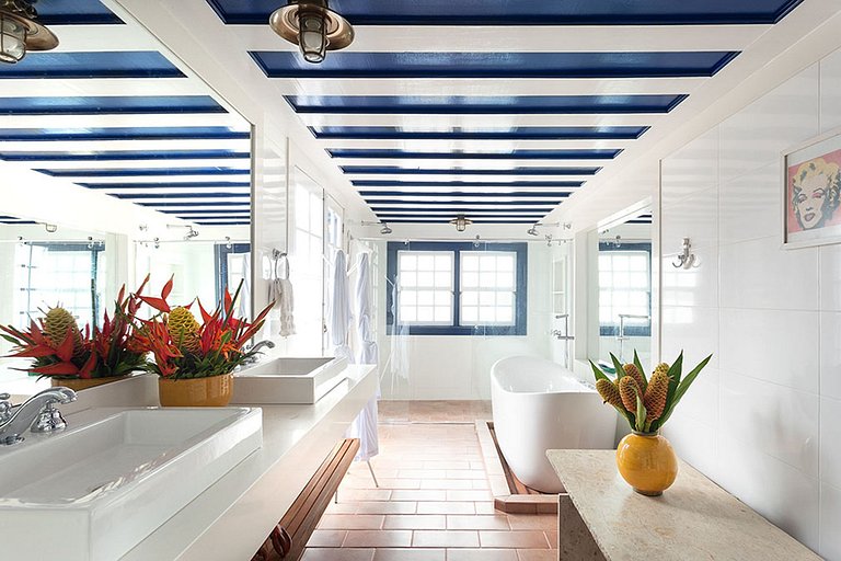 Pty013 - Merveilleuse villa privée en bord de mer à Paraty