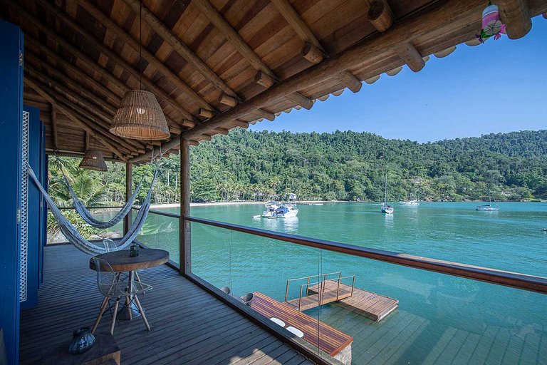 Pty014 - Lush private loft by the sea in Paraty
