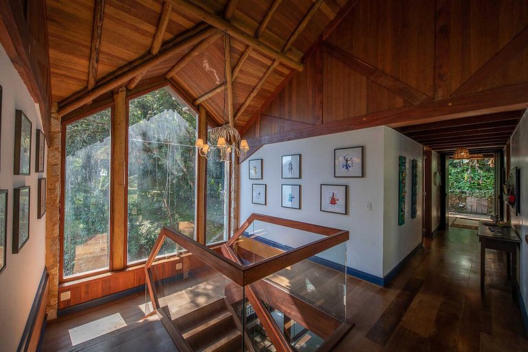 Pty014 - Exuberante loft privativo à beira-mar em Paraty