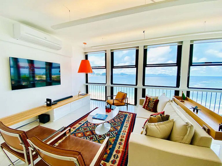 Rio192 - Ocean View Deluxe Apartament in Copacabana