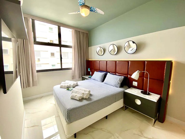 Rio192 - Ocean View Deluxe Apartament in Copacabana