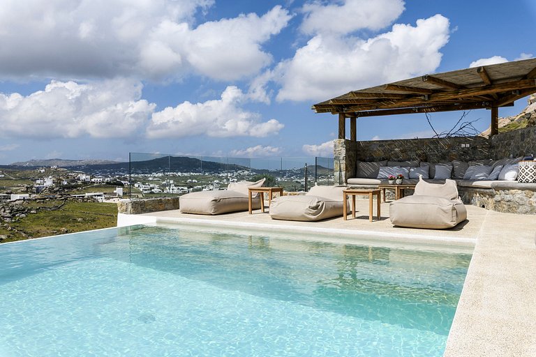 Cyc005 - Cosy Villa with a pool and a sea view, Mykonos