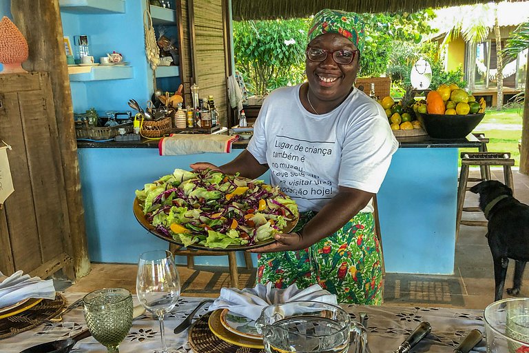 Bah457 - Villa de plage élégante à Camaçari