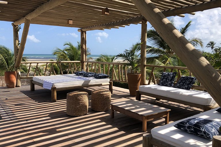 Cea066 - Villa paradisíaca na praia de Tatajuba