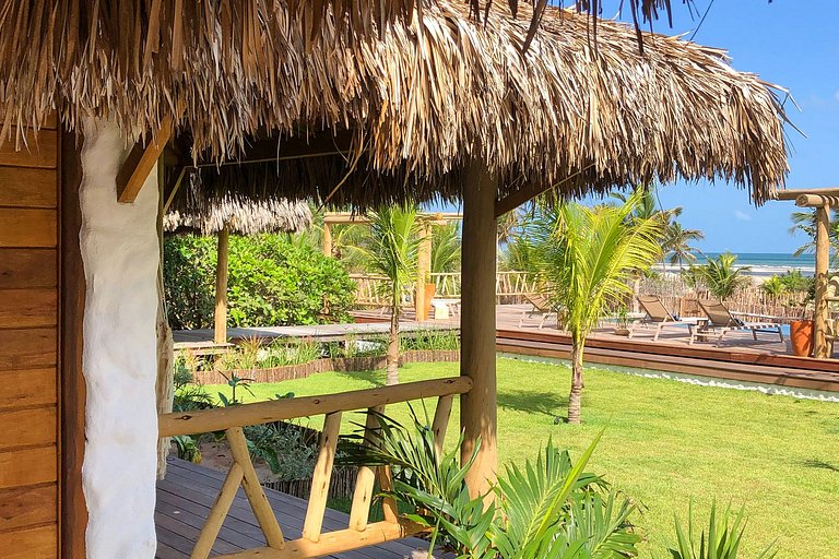 Cea066 - Villa paradisíaca na praia de Tatajuba