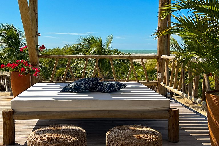Cea066 - Villa paradisíaca na praia de Tatajuba