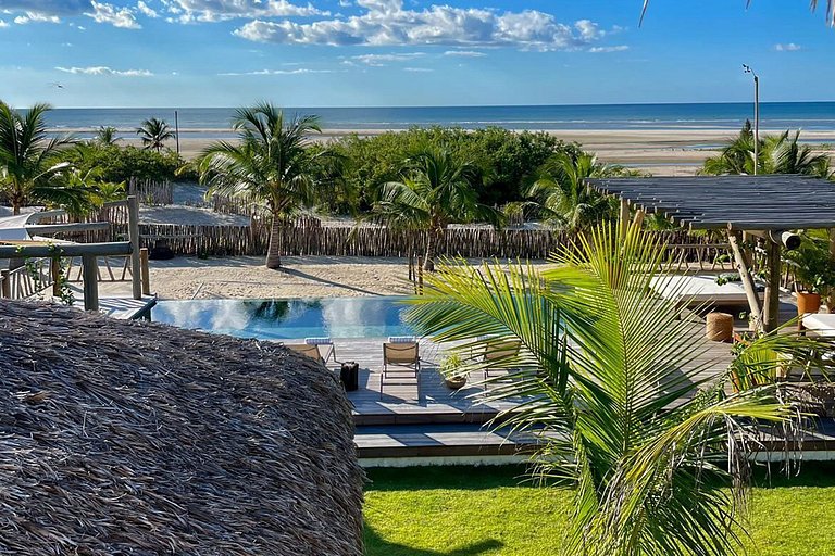 Cea066 - Villa paradisíaca na praia de Tatajuba