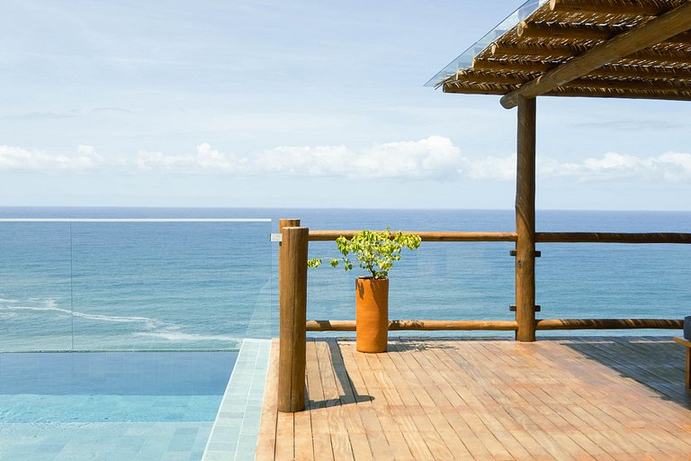 Bah151 - Casa con vista al mar en Itacaré