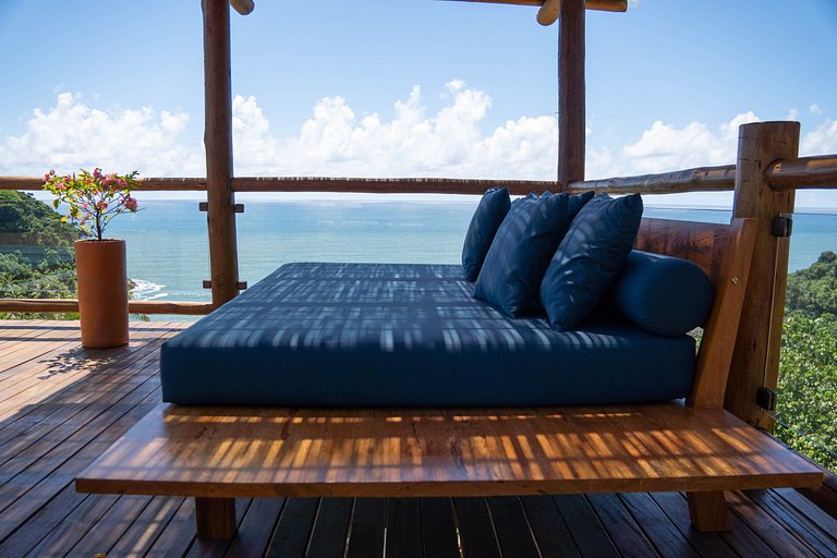 Bah151 - Casa de 6 quartos com vista mar em Itacaré