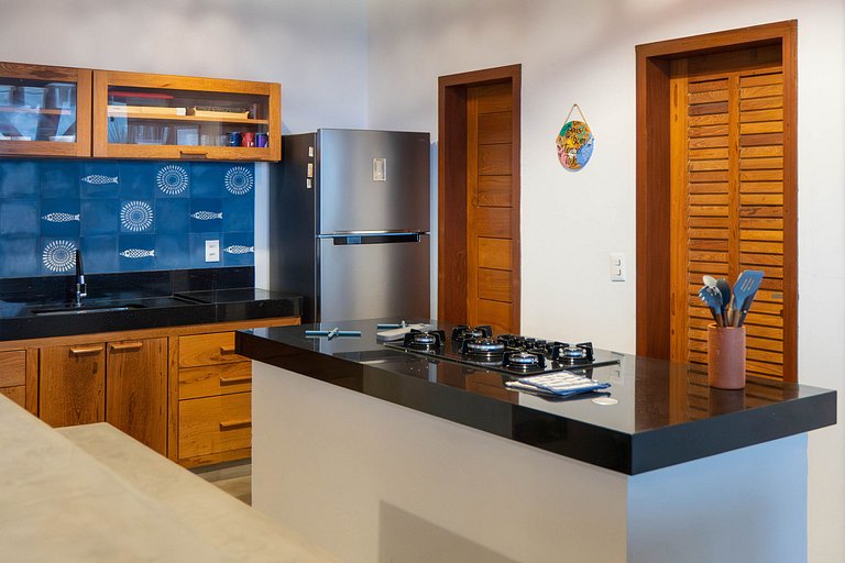 Bah151 - House with 5 suites with sea view in Itacaré