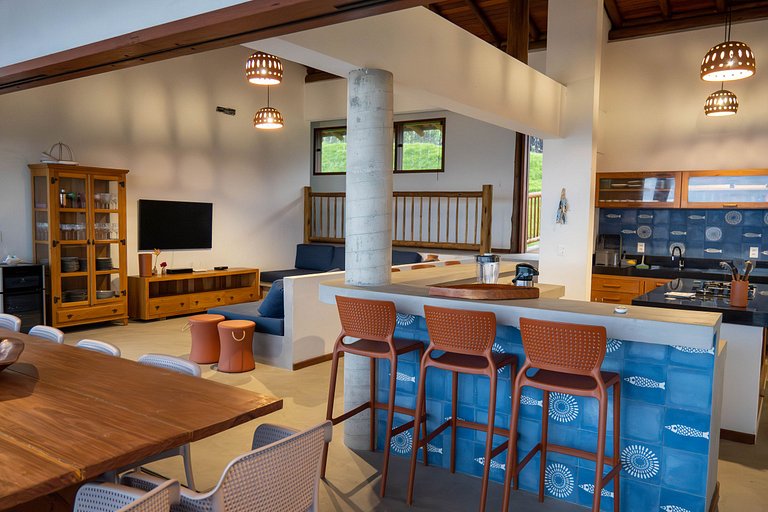 Bah151 - Casa con vista al mar en Itacaré