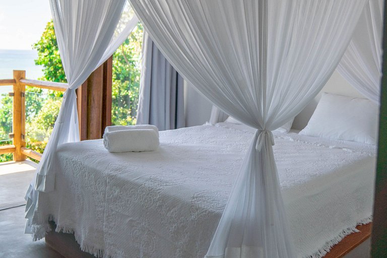 Bah151 - Casa de 6 quartos com vista mar em Itacaré