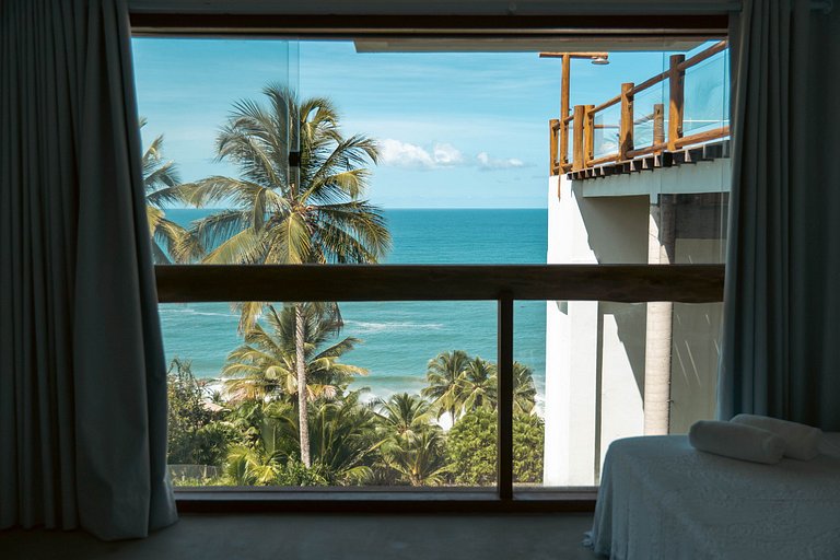 Bah151 - House with 5 suites with sea view in Itacaré