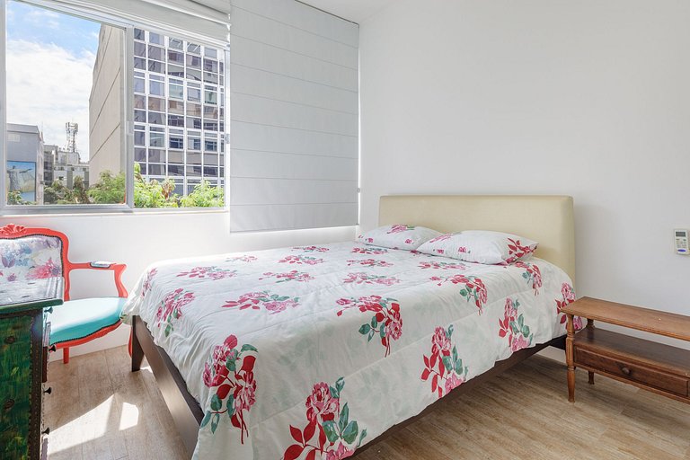 Rio234 - Lindo apartamento de 2 quartos em Ipanema