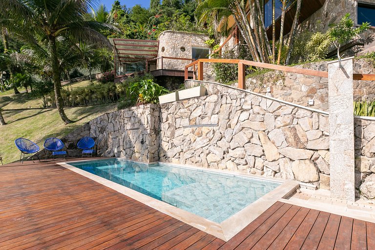 Ang056 - Magnifique maison sur le sable avec plage privée