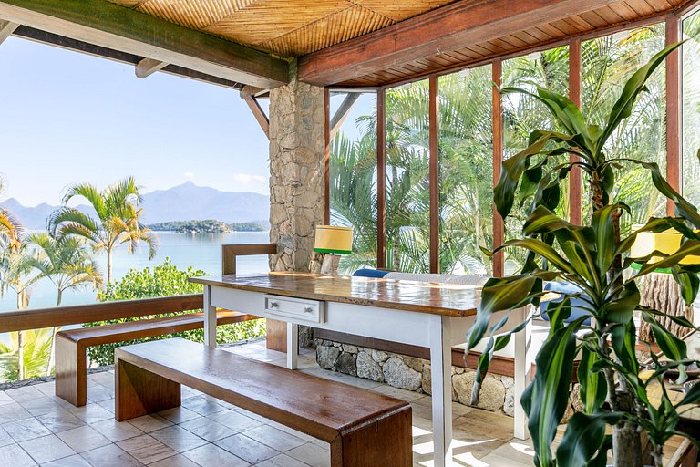 Ang056 - Magnifique maison sur le sable avec plage privée