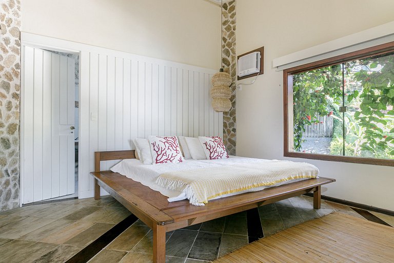 Ang056 - Magnifique maison sur le sable avec plage privée